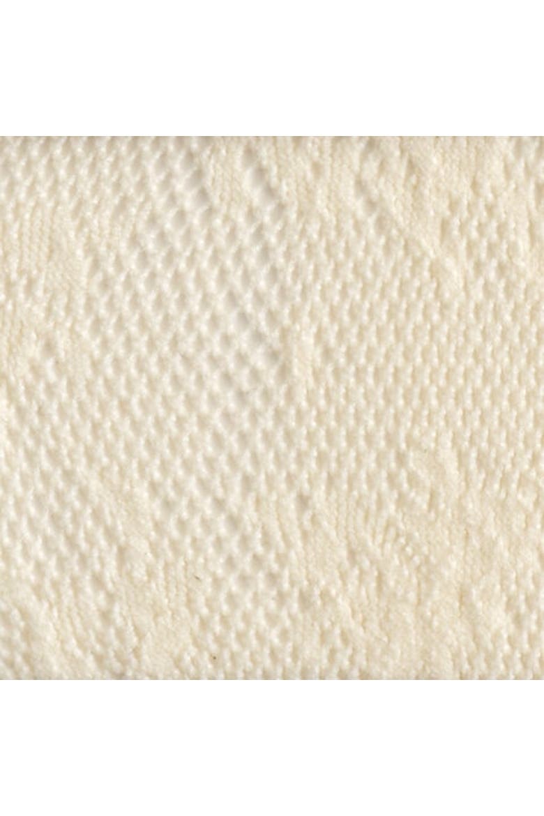 Floral-jacquard Lace Knee Socks, Alternate, color, CREAM