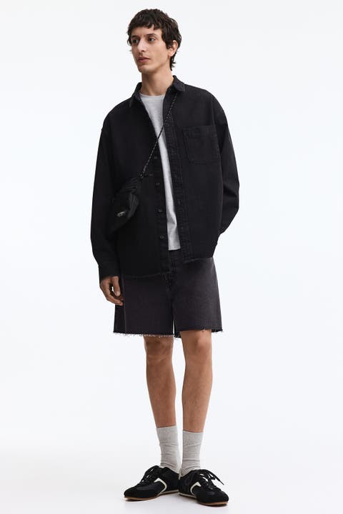 Baggy Denim Shorts