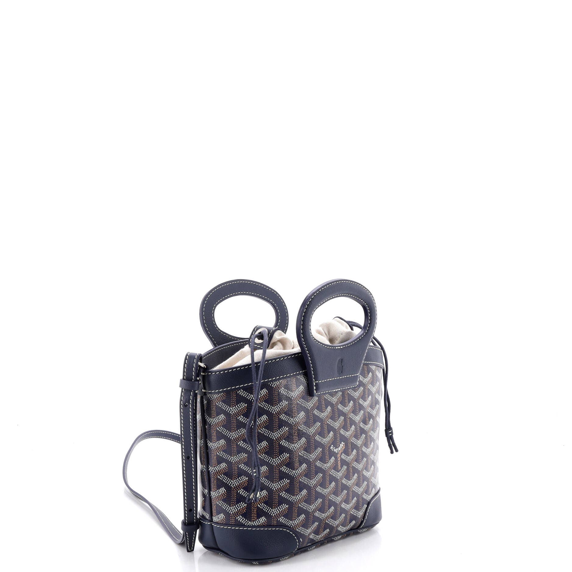 Beluga Bag Coated Canvas Mini, Alternate, color, Blue