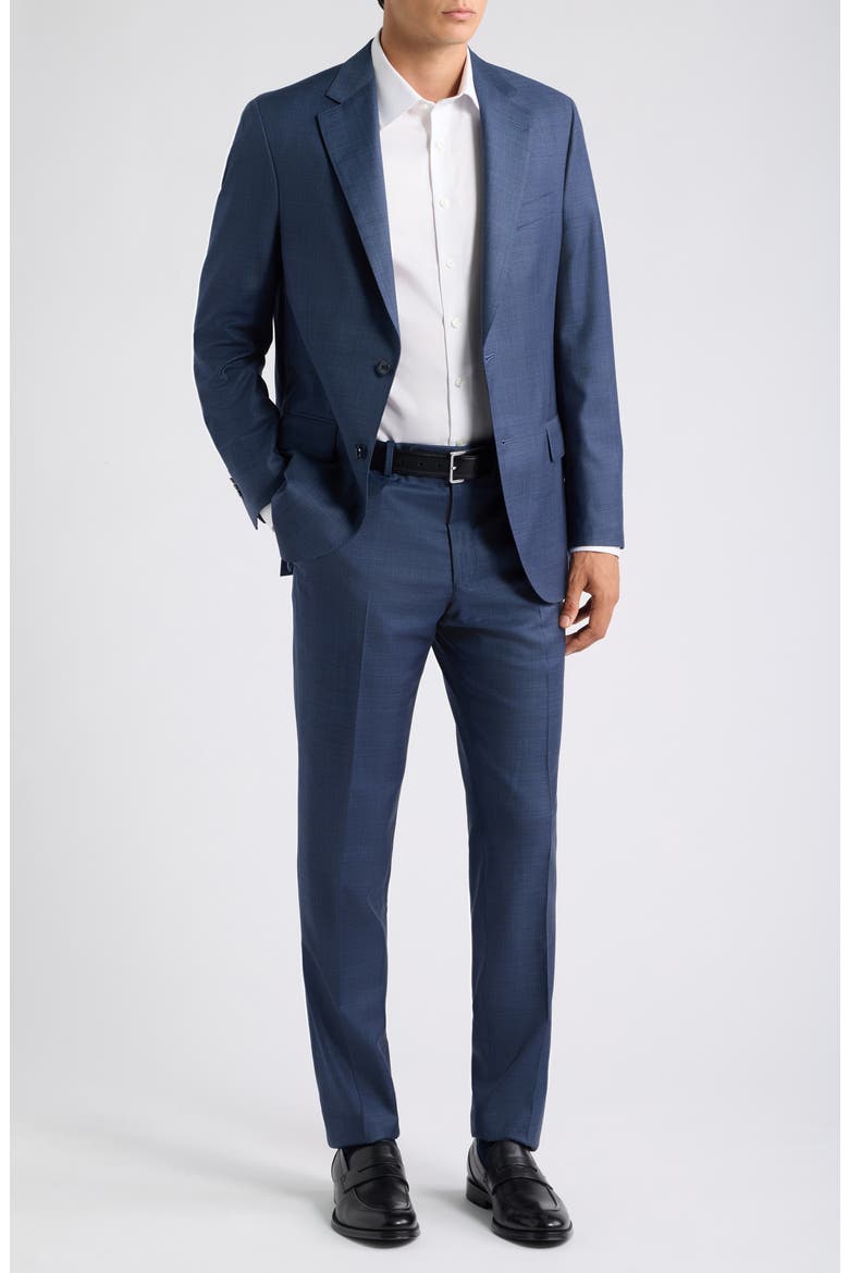 Flynn Classic Wool Suit, Main, color, MEDIUM BLUE