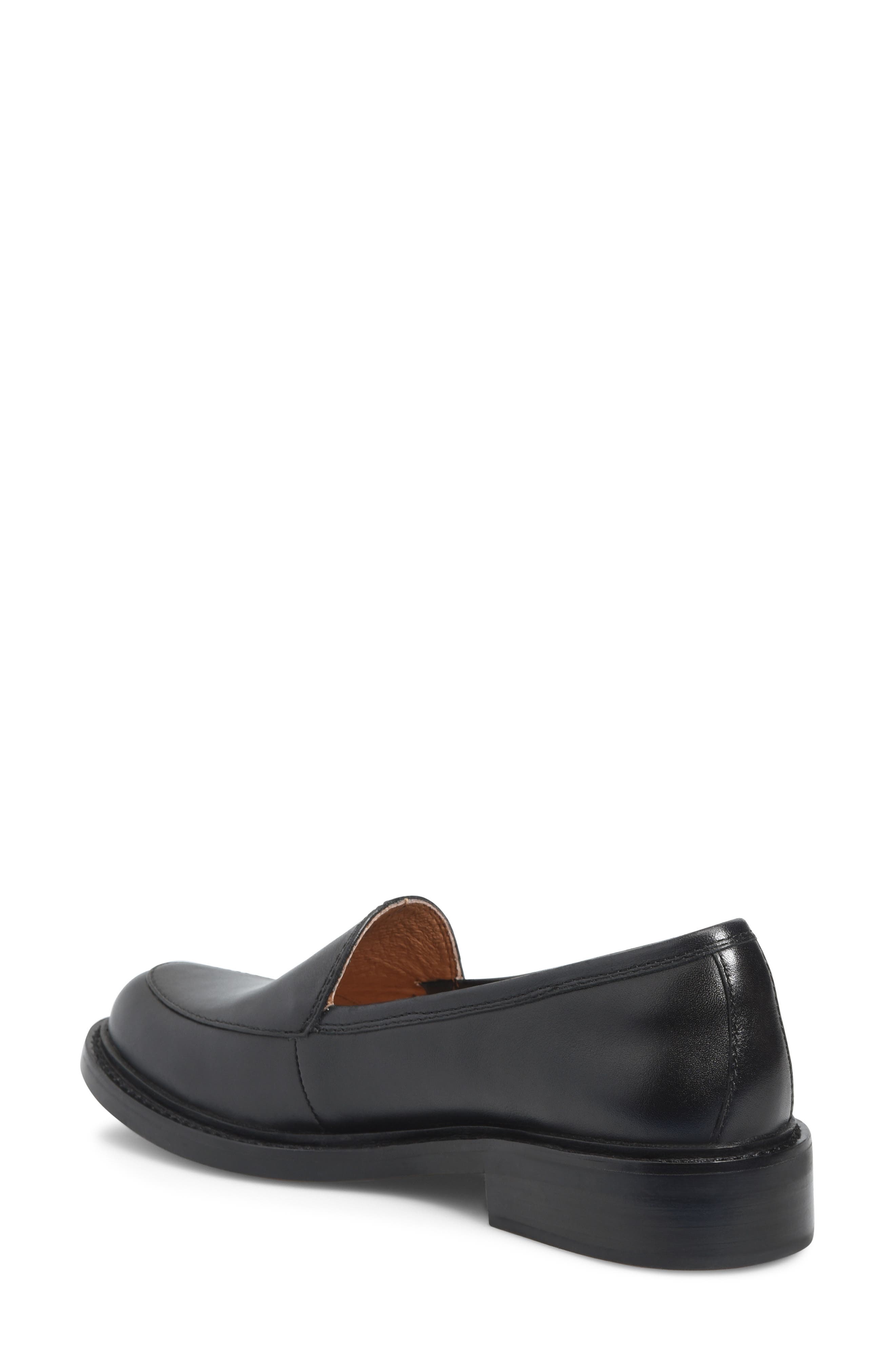 Söfft Napoli II Water Resistant Loafer, Alternate, color, Black