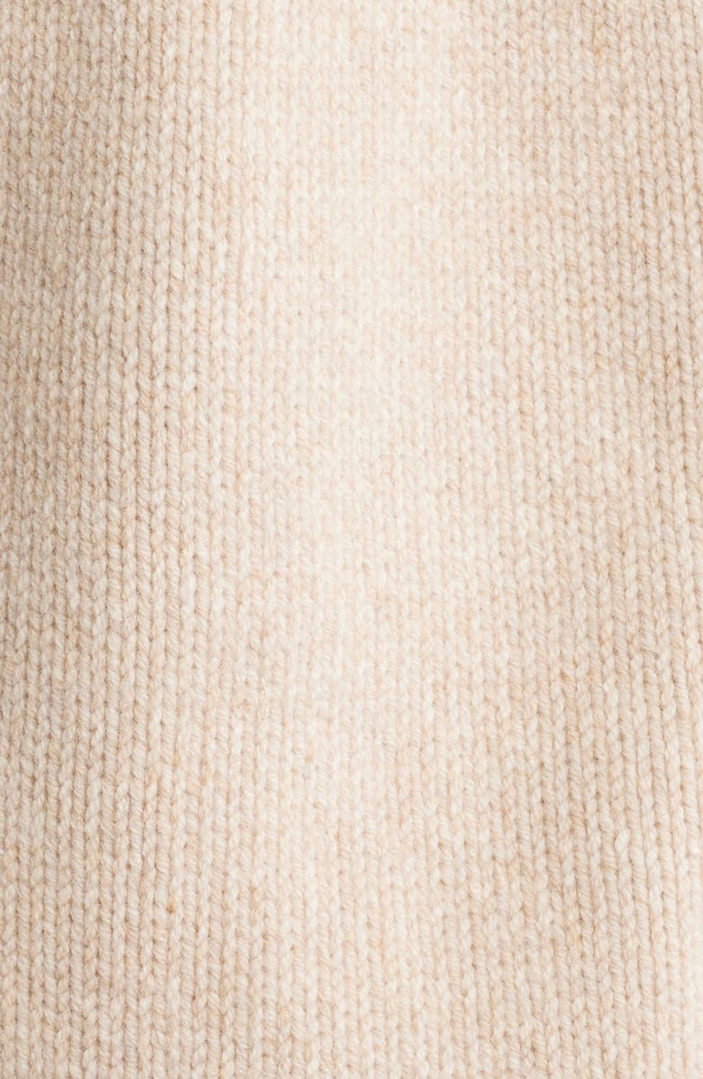 rag & bone Beth Fair Isle Wool Sweater, Alternate, color, Beige Multi