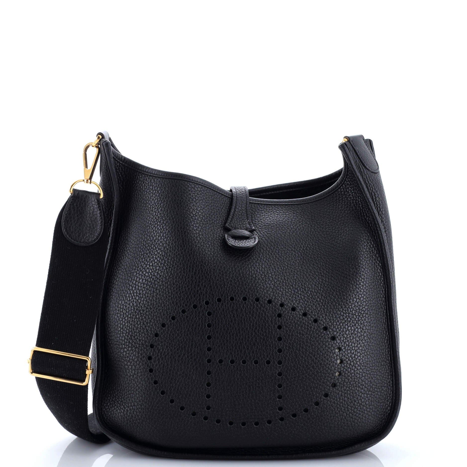 Pre-Owned Hermes Evelyne Bag Gen III Clemence PM, Main, color, 