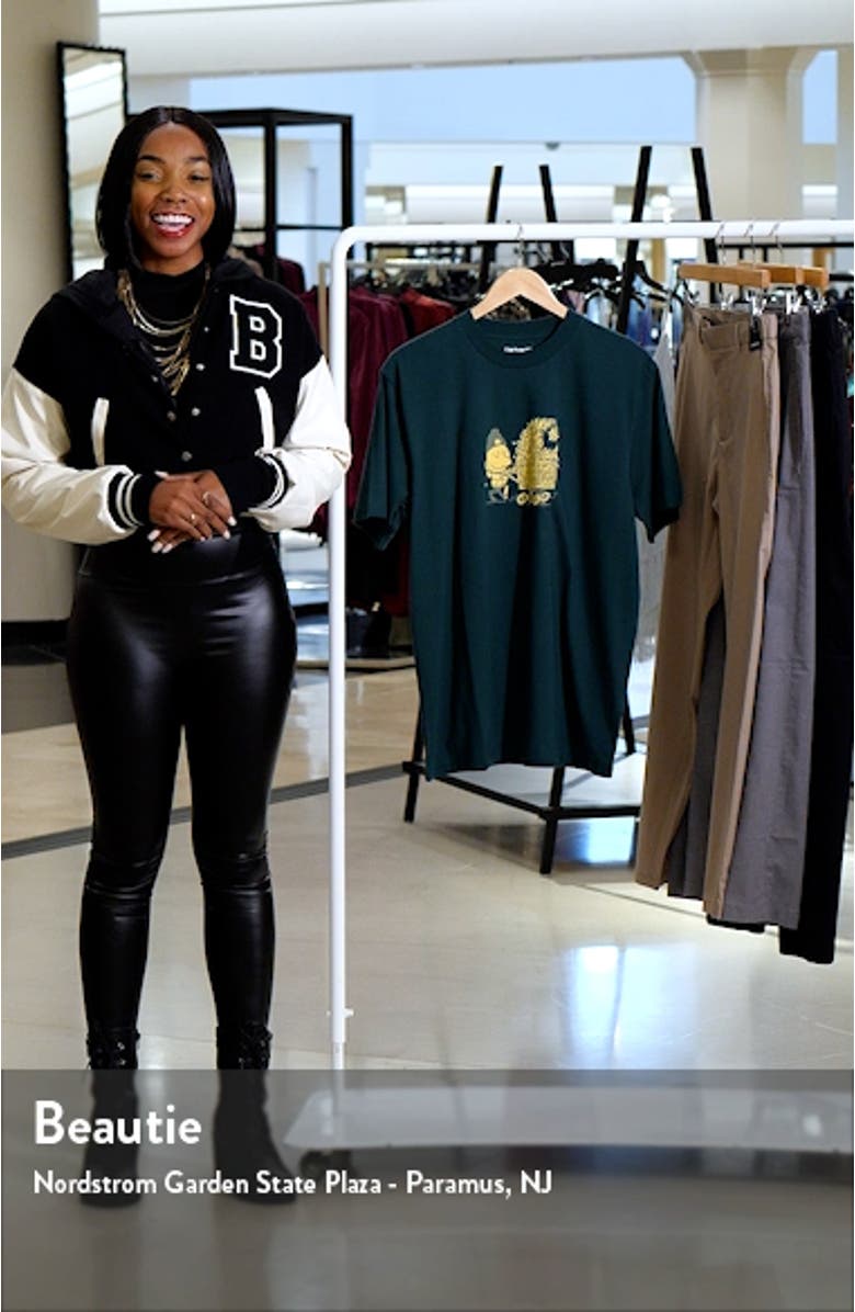 Shopper Organic Cotton Graphic T-Shirt, sales video thumbnail