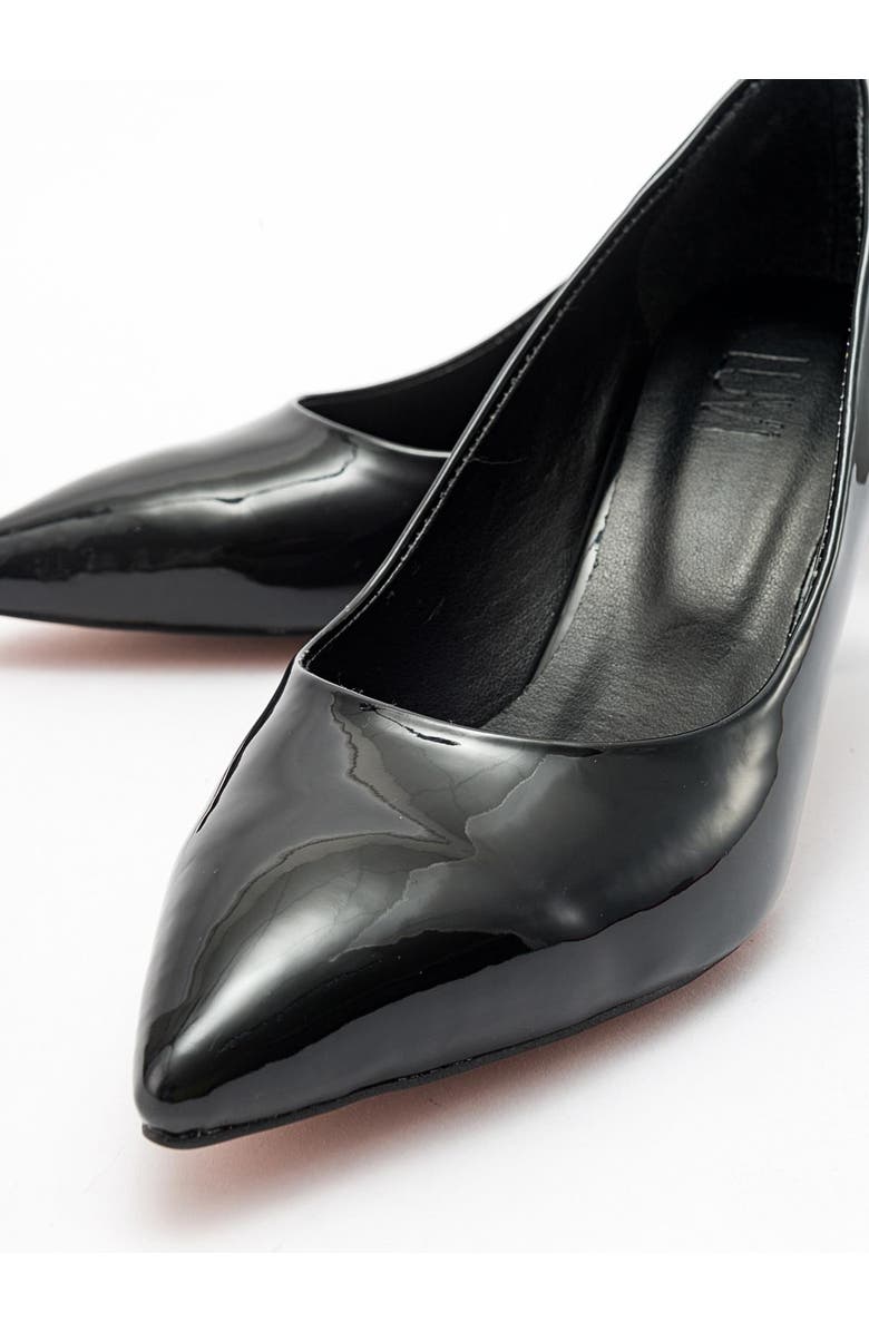 Prologue Shoes Pedra Pointed Toe Pump, Alternate, color, Black Patent