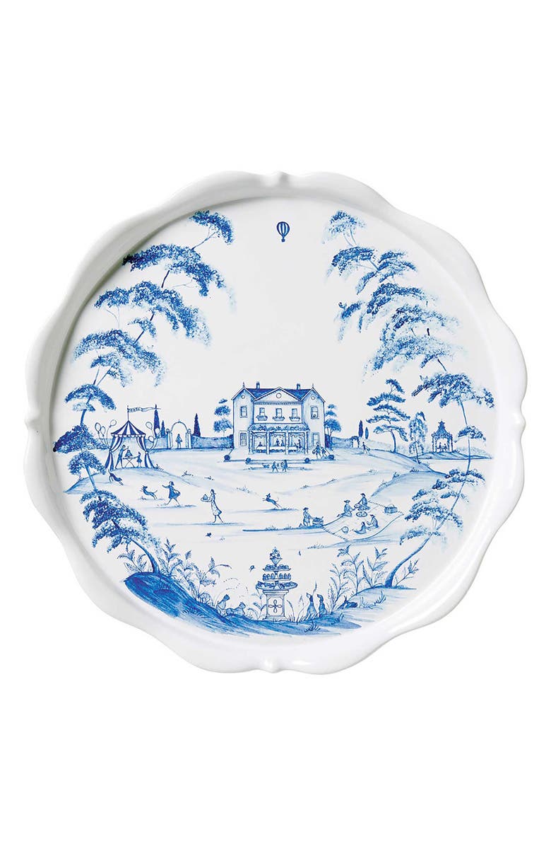 Juliska Country Estate Cake Stand, Alternate, color, Delft Blue