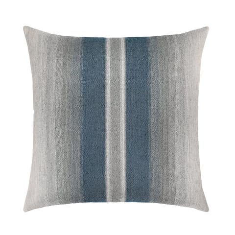 Ombre Stripe Indoor & Outdoor Woven Accent Pillow
