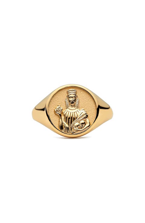 Persephone Signet Ring