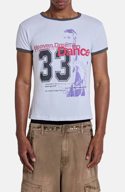 Heavenly Graphic Ringer T-Shirt