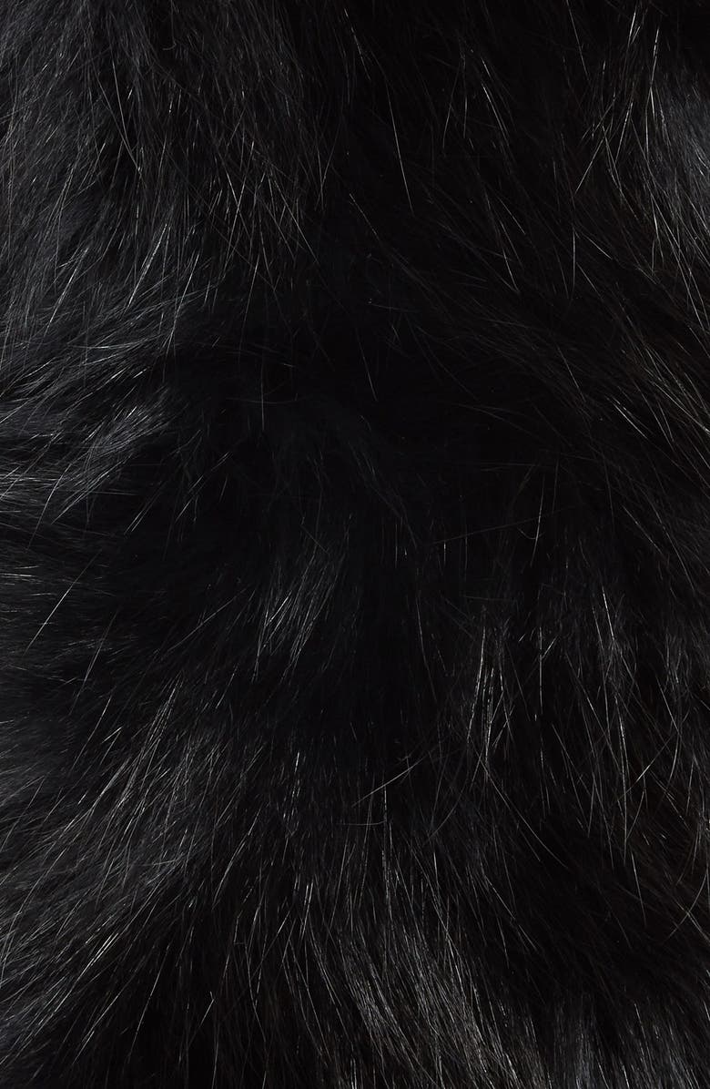 DENA Genuine Fox Fur Cowl Collar, Alternate, color, 