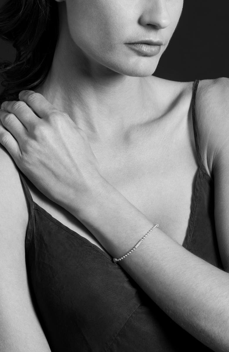 LAGOS Caviar Icon Bracelet, Alternate, color, Silver