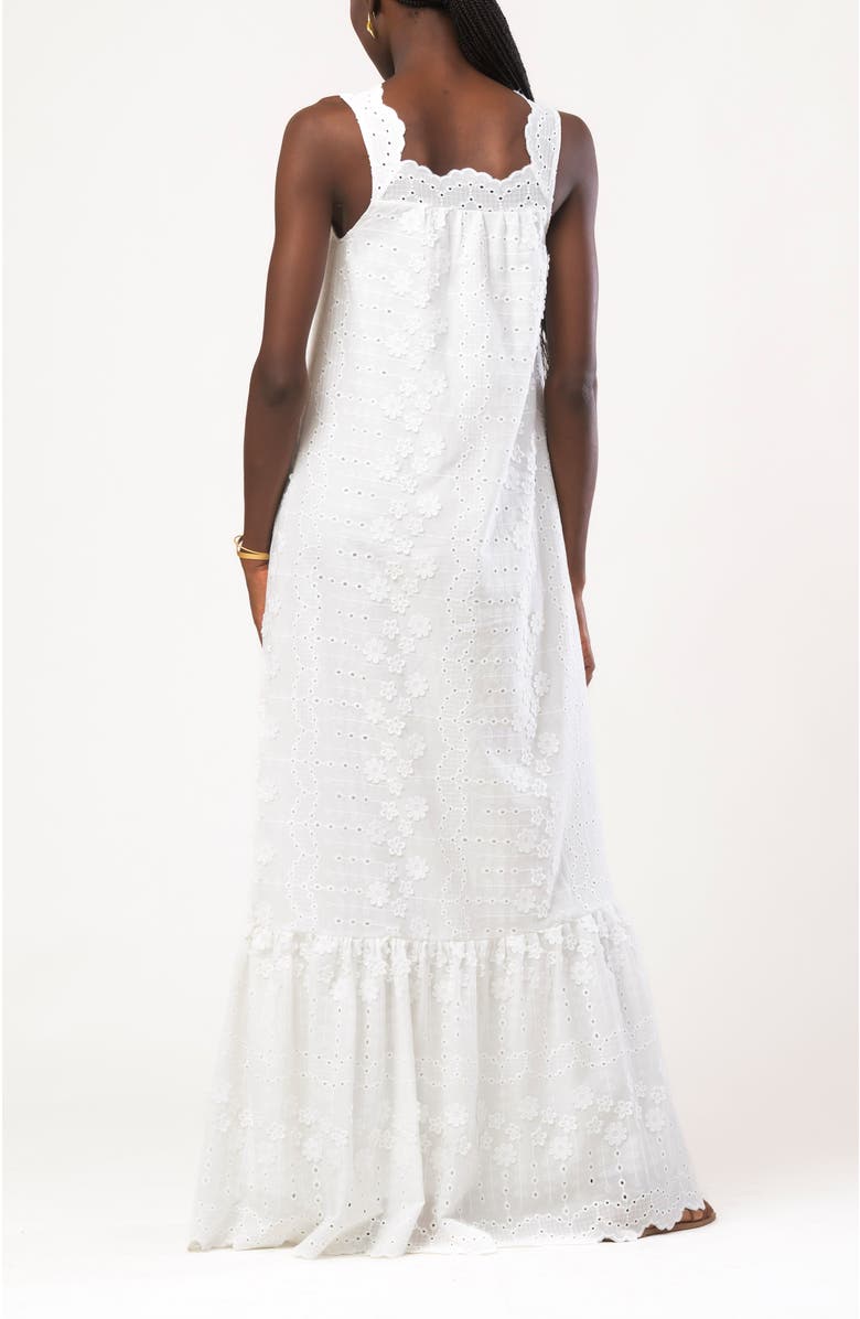 DIARRABLU Ivy Dress, Alternate, color, Siva Blanc
