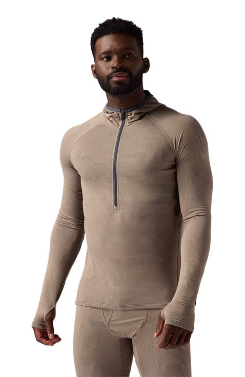 Pines Microgrid Ultra-Lt Baselayer 1/2-Zip Scuba Top - Men's