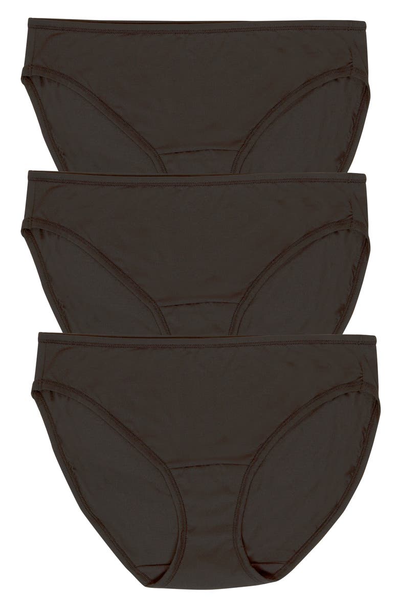 Felina Blissful 3-Pack Stretch Bikinis, Main, color,