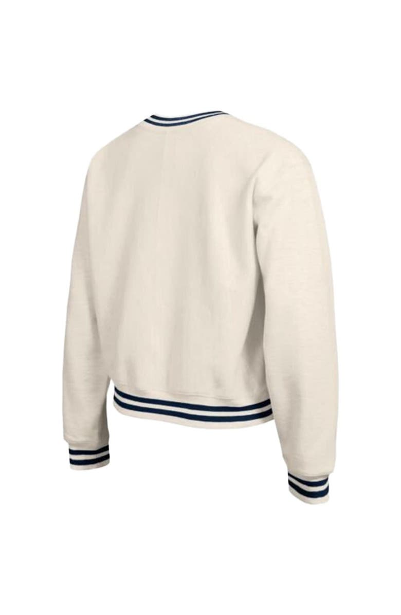 Champion Women's Champion  Cream Los Angeles Dodgers Reverse Weave Sweatshirt, Alternate, color, Cream