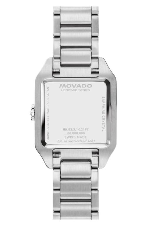 Movado The 1917 Bracelet Watch, 25mm X 34mm In Metallic