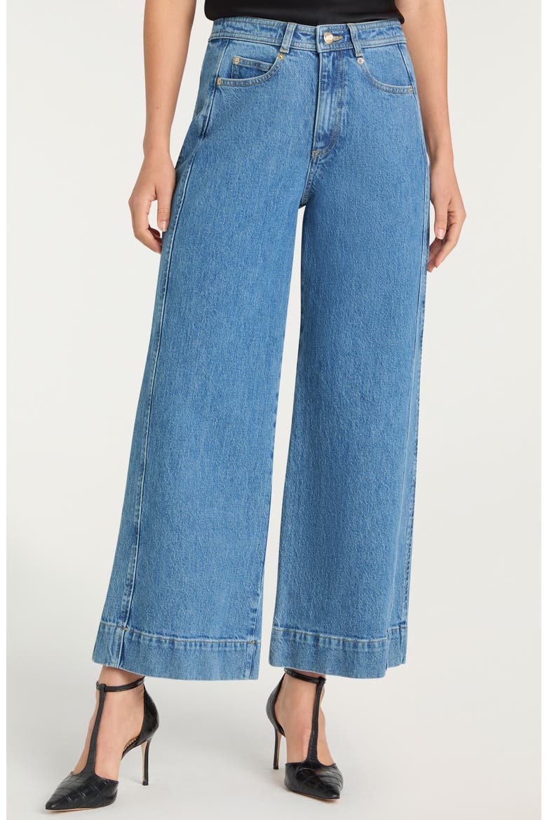 Betsy Wide Leg Jeans, Main, color, BLUE MIRAGE
