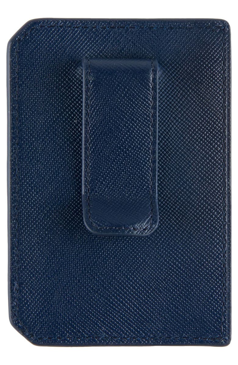 TUMI Mason Leather Money Clip Card Case, Alternate, color,