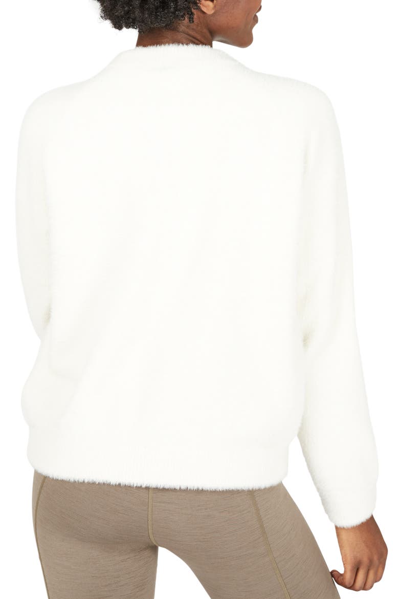 Islington Fuzzy Sweater, Alternate, color, WINTER WHITE