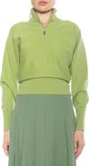 Alexia Admor Niko Quarter Zip Sweater
