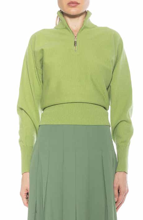 Alexia Admor Niko Quarter Zip Sweater