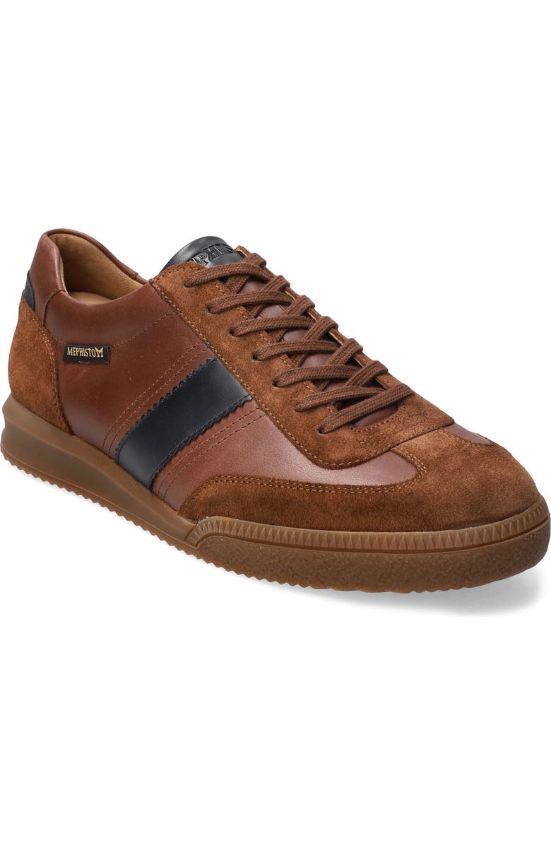 Mephisto Elyo Sneaker, Main, color, Brown