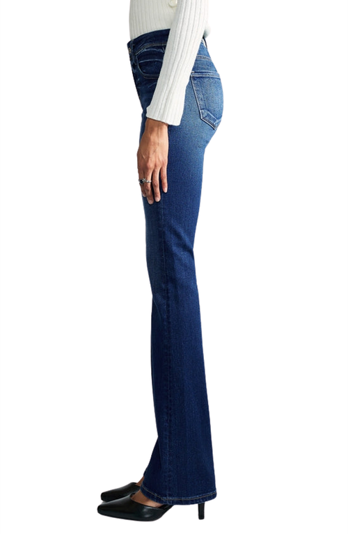 Kancan Premier Jesy Premier Ultra High Rise Bootcut Jeans In Dark Wash
