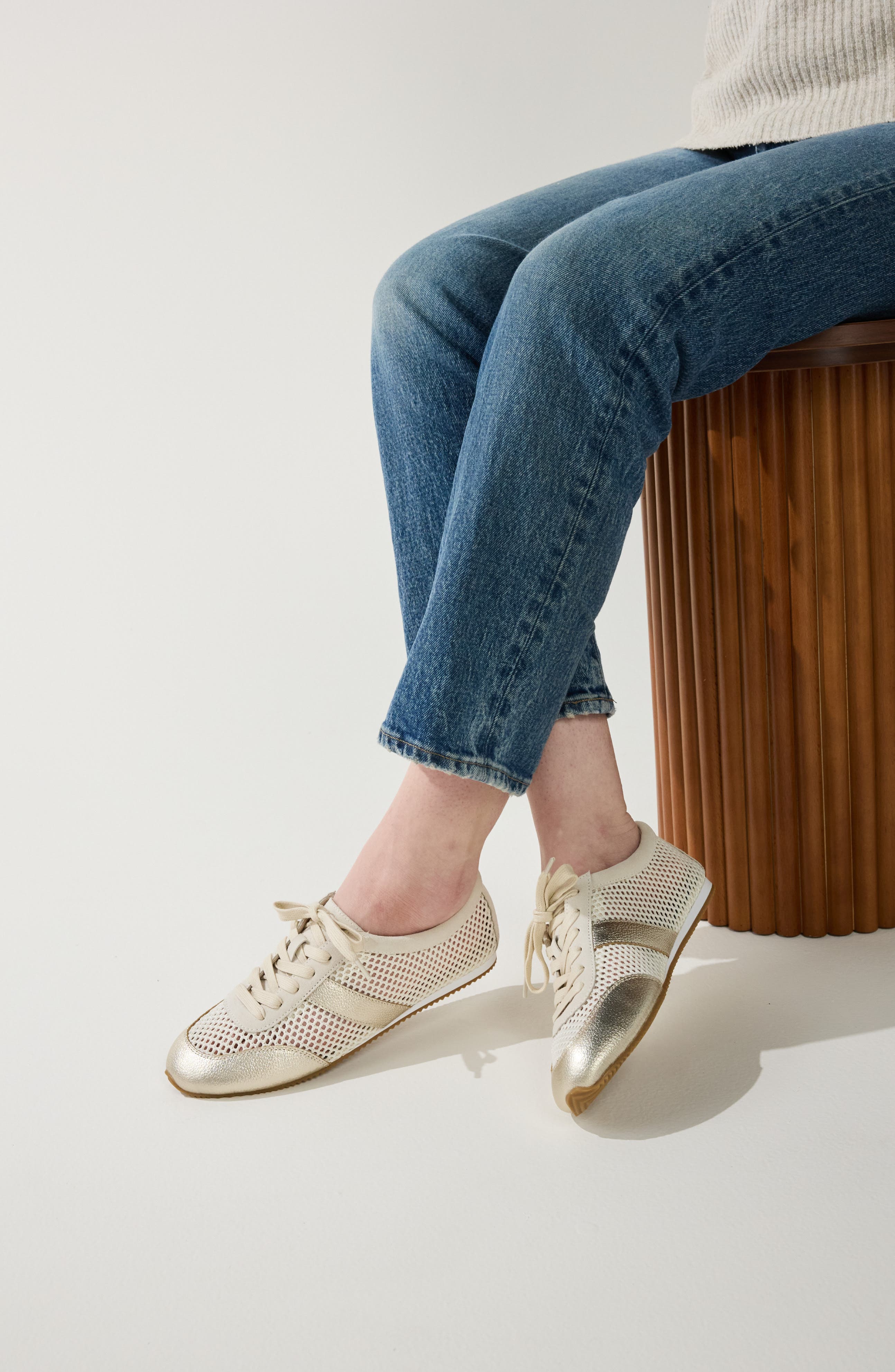 Kiah Sneaker, Alternate, color, CREAM
