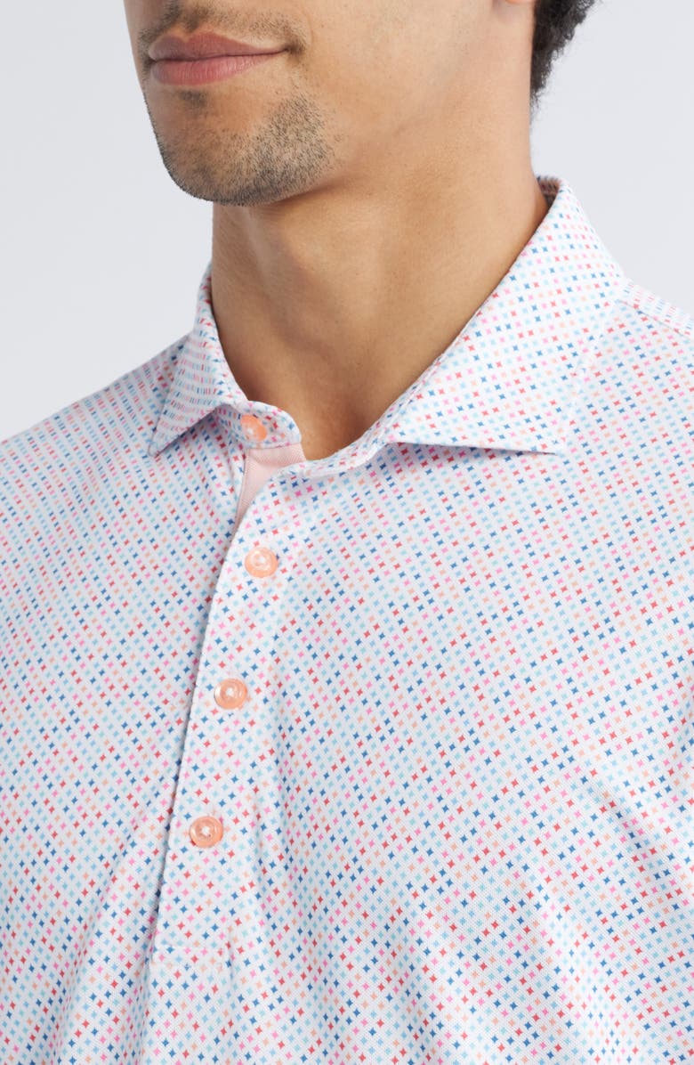 johnnie-O Razz Dot Print PREP-FORMANCE Golf Polo, Alternate, color, Multi