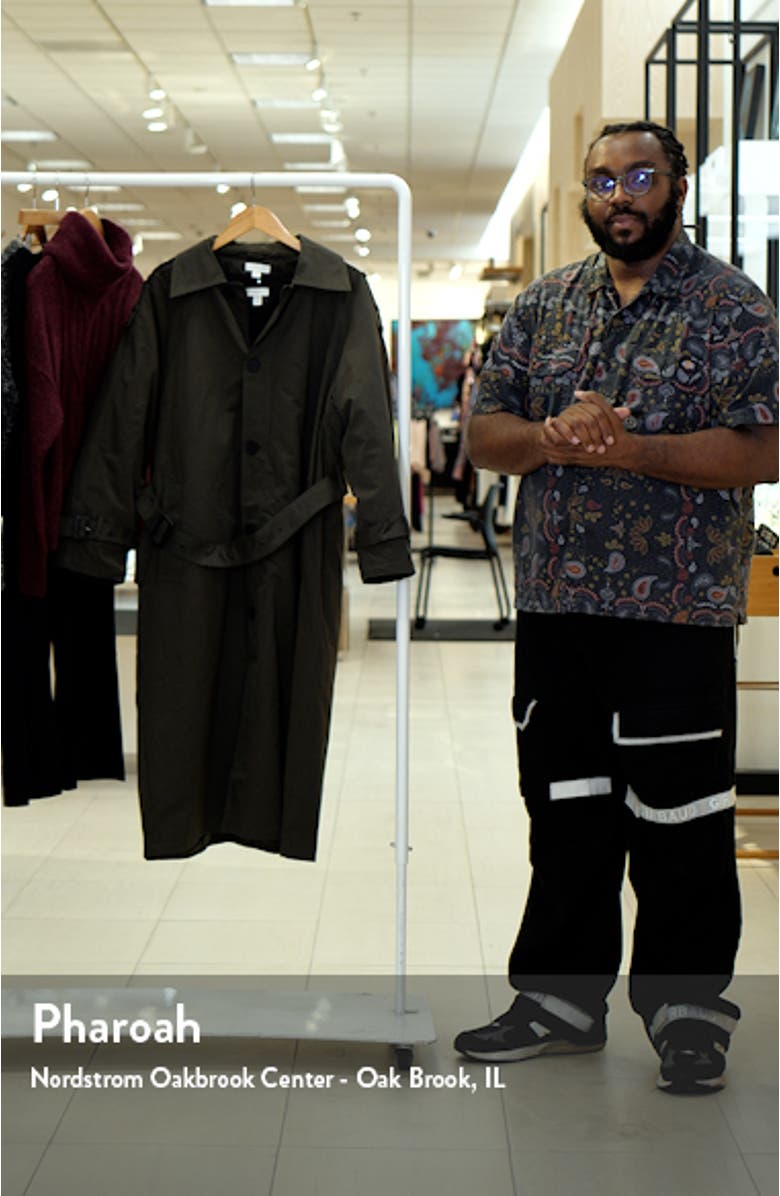Cotton Trench Coat with Removable Quilted Lining, sales video thumbnail