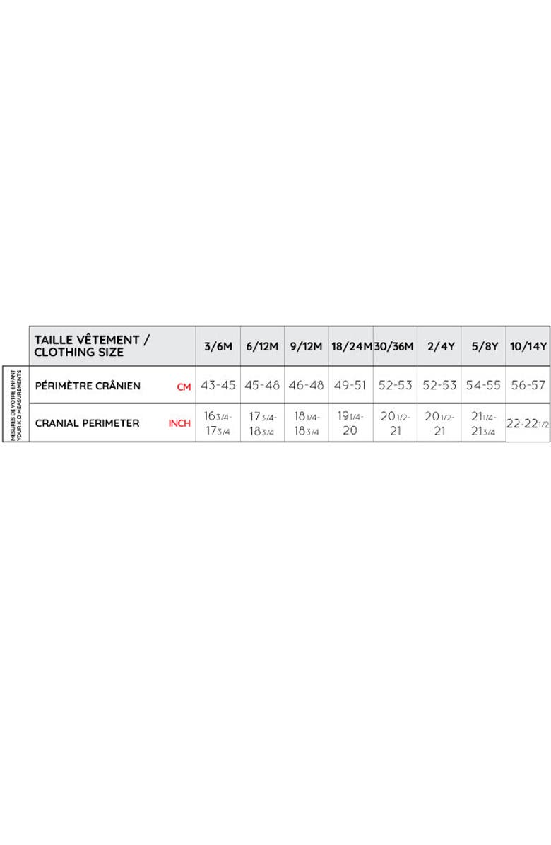 Deux par Deux Kids Unisex Mid-Season Knit Hat Brown Pink, Alternate, color, Terra Cotta