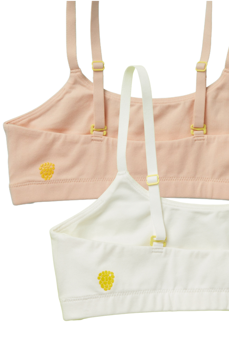 Pipit Pima Cotton Bra 2PK, Alternate, color, Earth