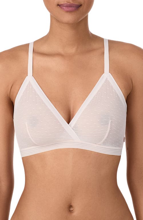 Dkny Point D Esprit Bralette In White