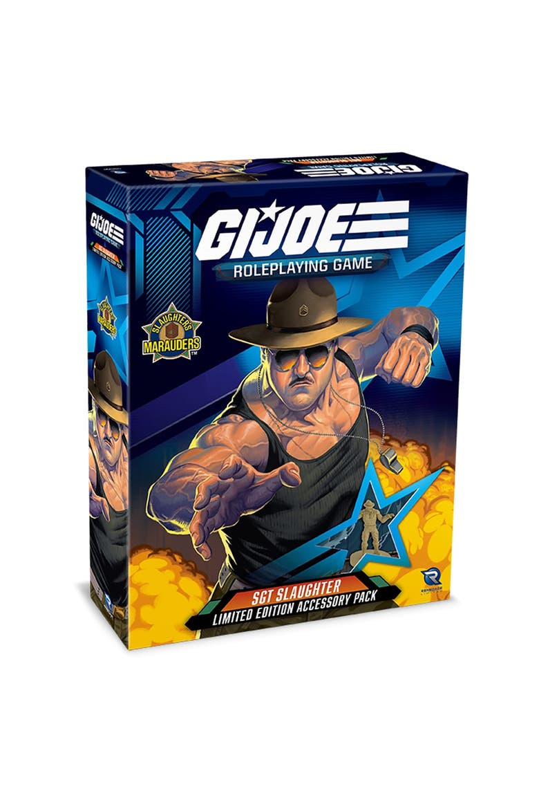 G.I. Joe SGT Slaughter Limited Edition Accessory Pack, Main, color, Multicolored