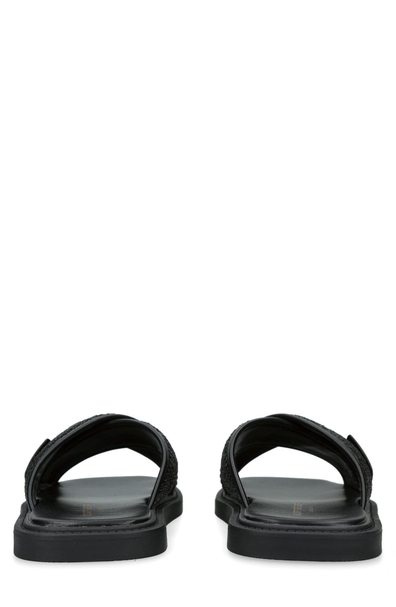 Kurt Geiger London Owen Raffia Slide Sandal, Alternate, color, 