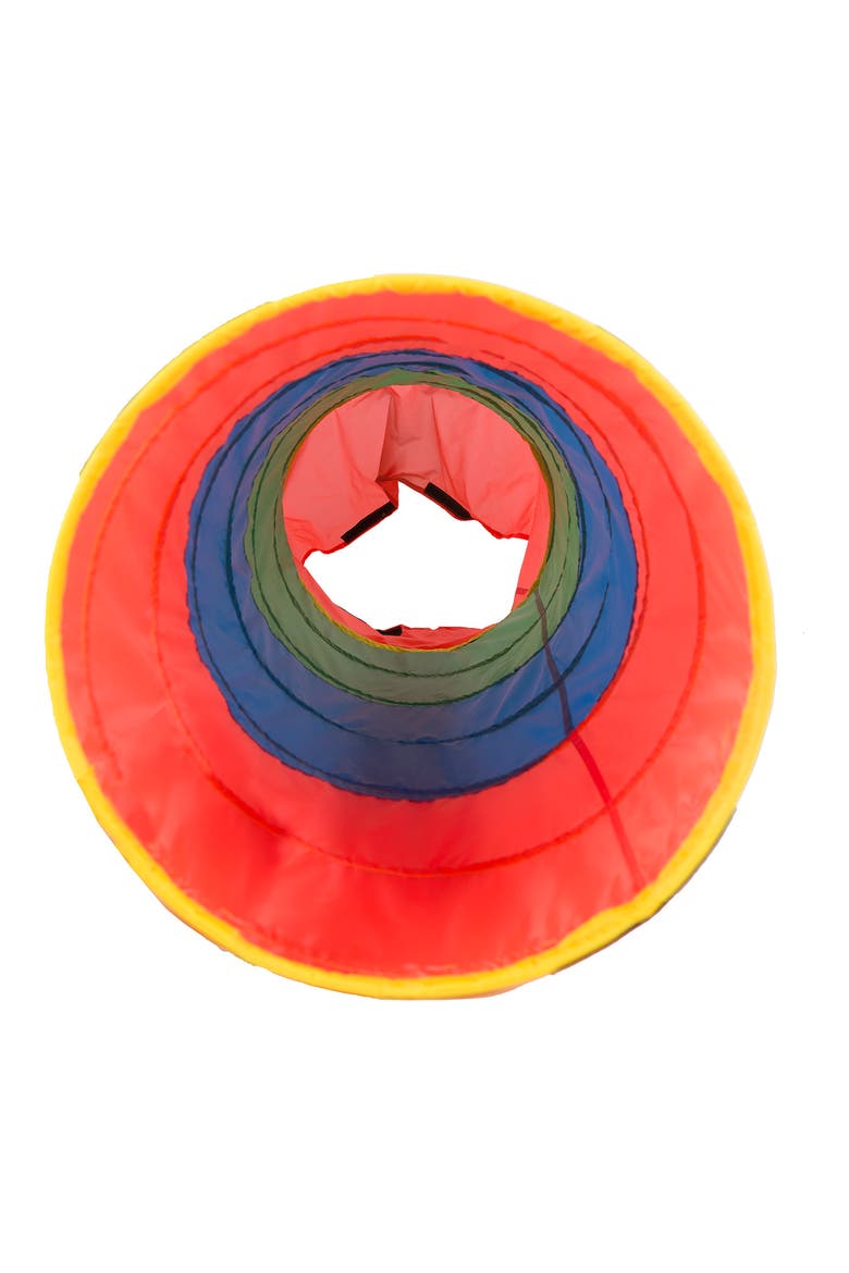 Find Me 6-Foot Multicolor Play Tunnel, Alternate, color, RED BLUE GREEN YELLOW
