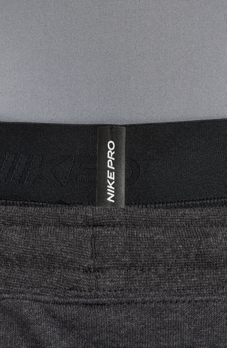 Nike Kids' Pro Dri-FIT Athletic Tights, Alternate, color, Smoke Grey/ Smoke Grey/ Black