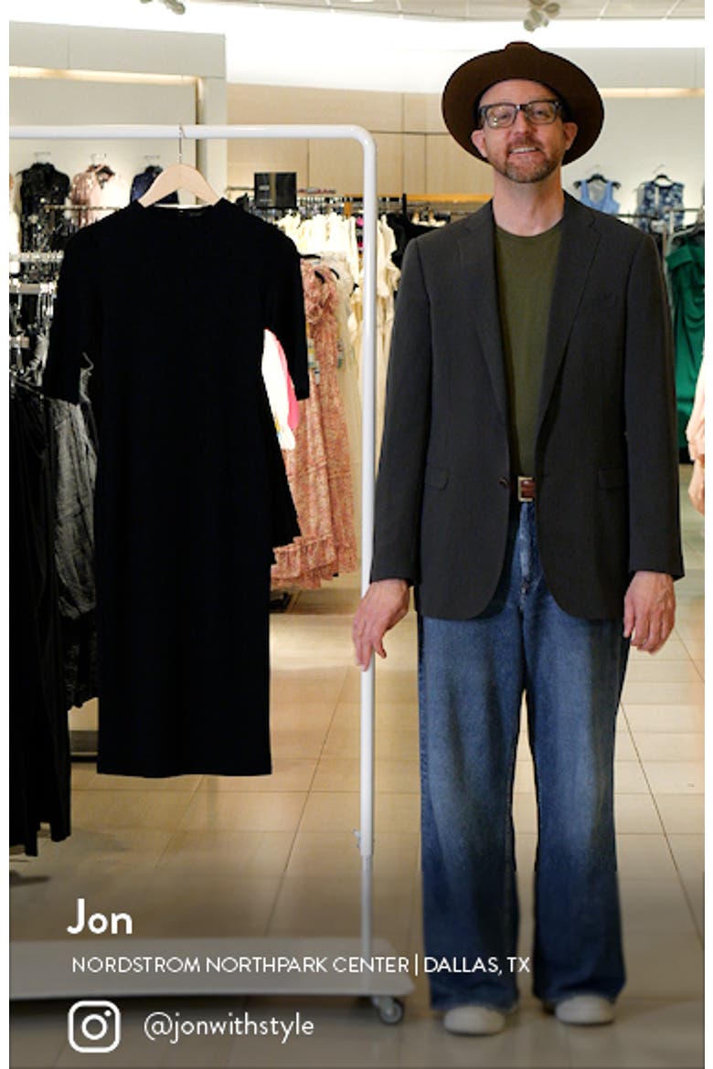 Delora Fitted Mock Neck Dress video
