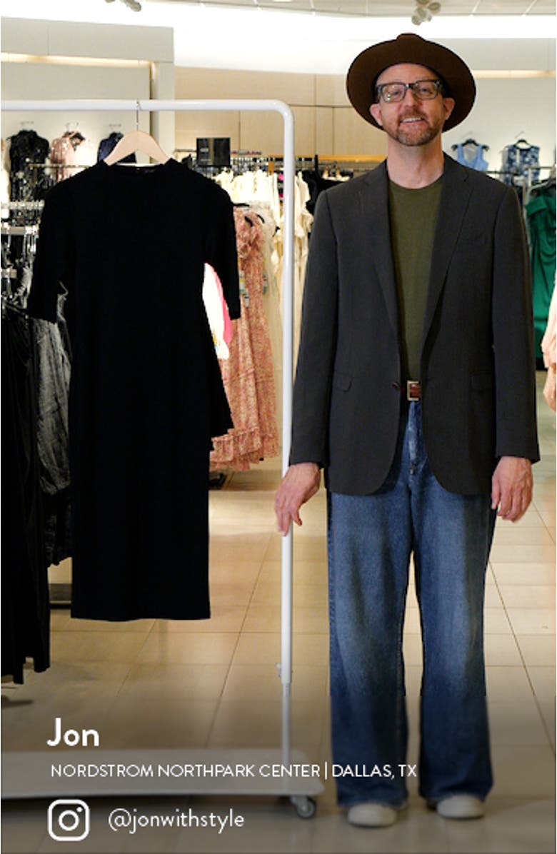 Delora Fitted Mock Neck Dress, sales video thumbnail