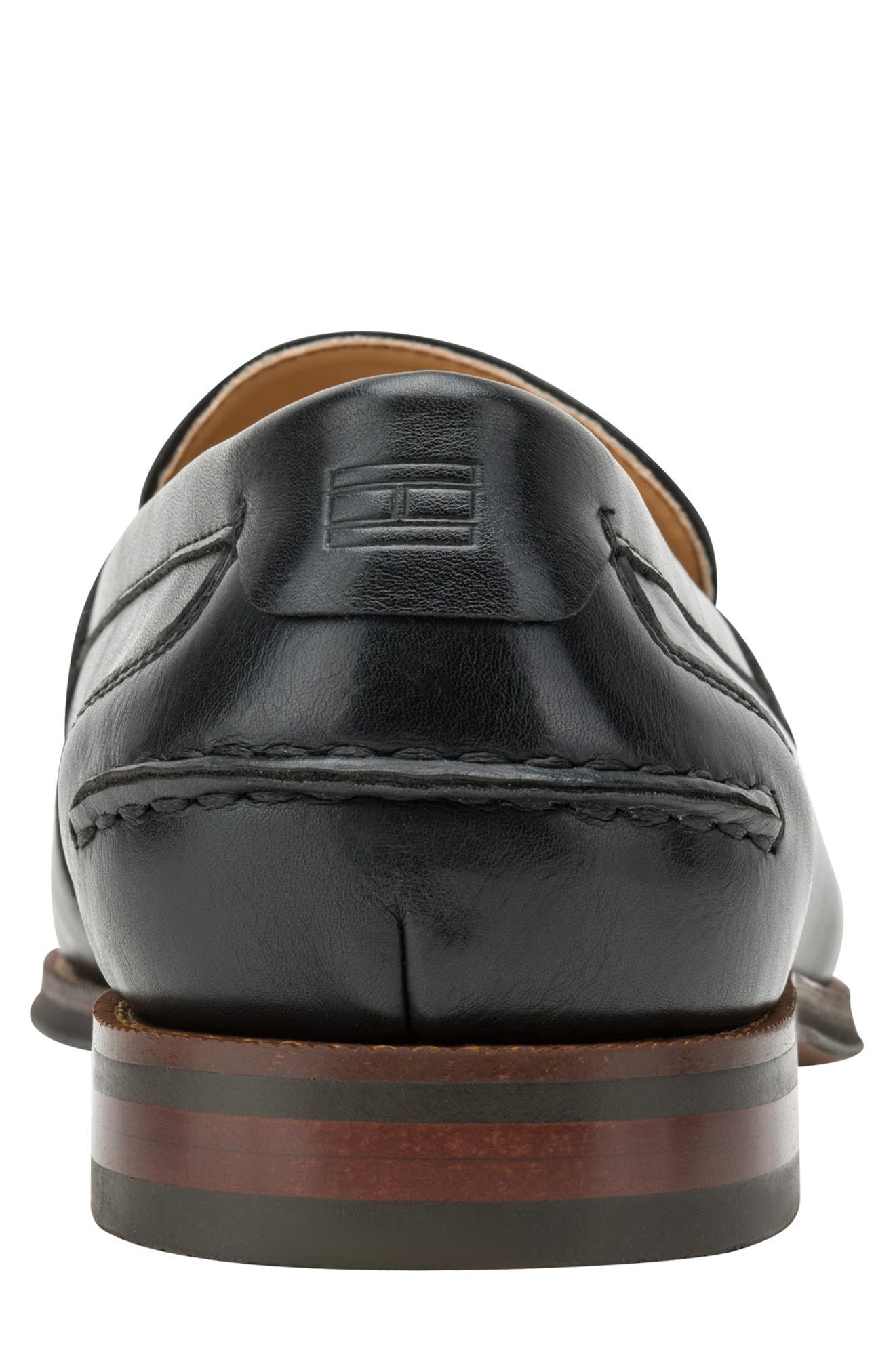 Tommy Hilfiger Sosmo Tassel Loafer, Alternate, color, Black