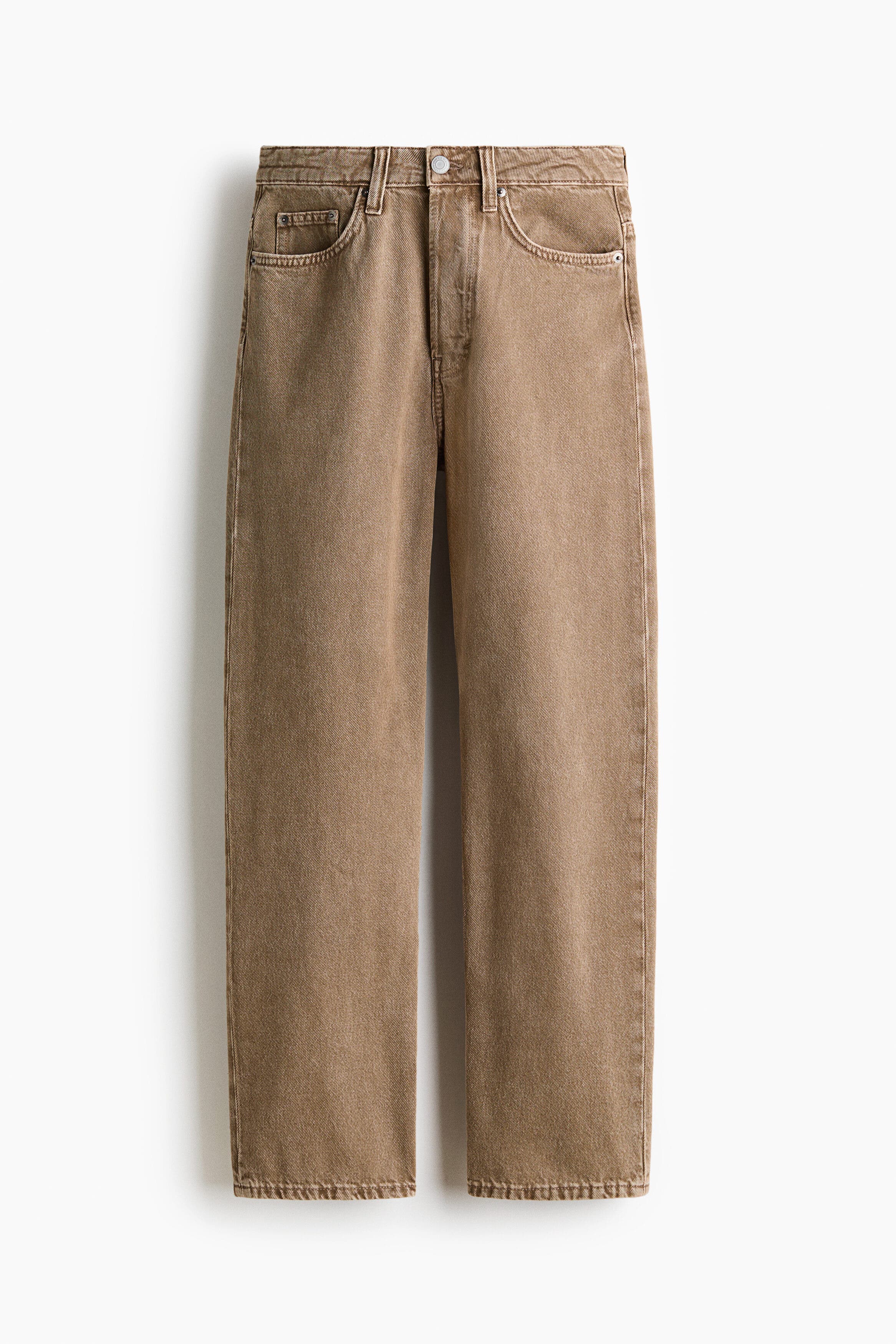 Straight High Waist Ankle Jeans