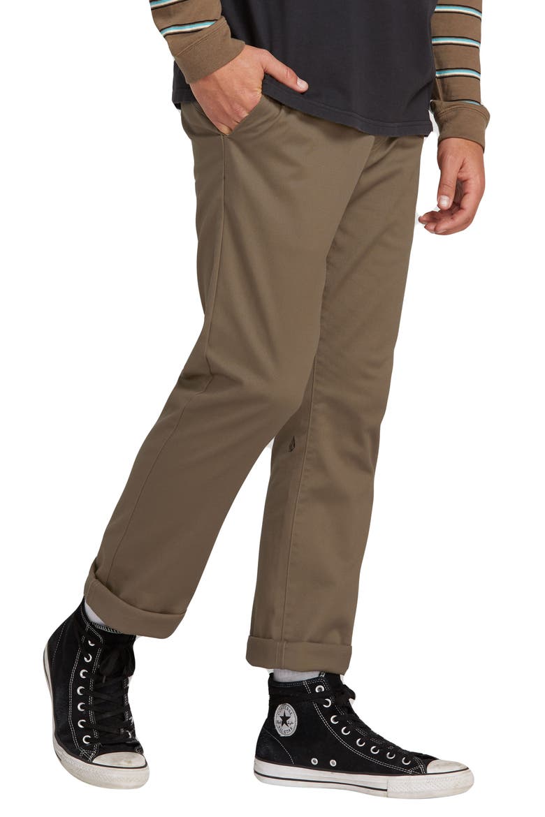 Frickin Modern Stretch Chino Pants, Alternate, color, MUSHROOM