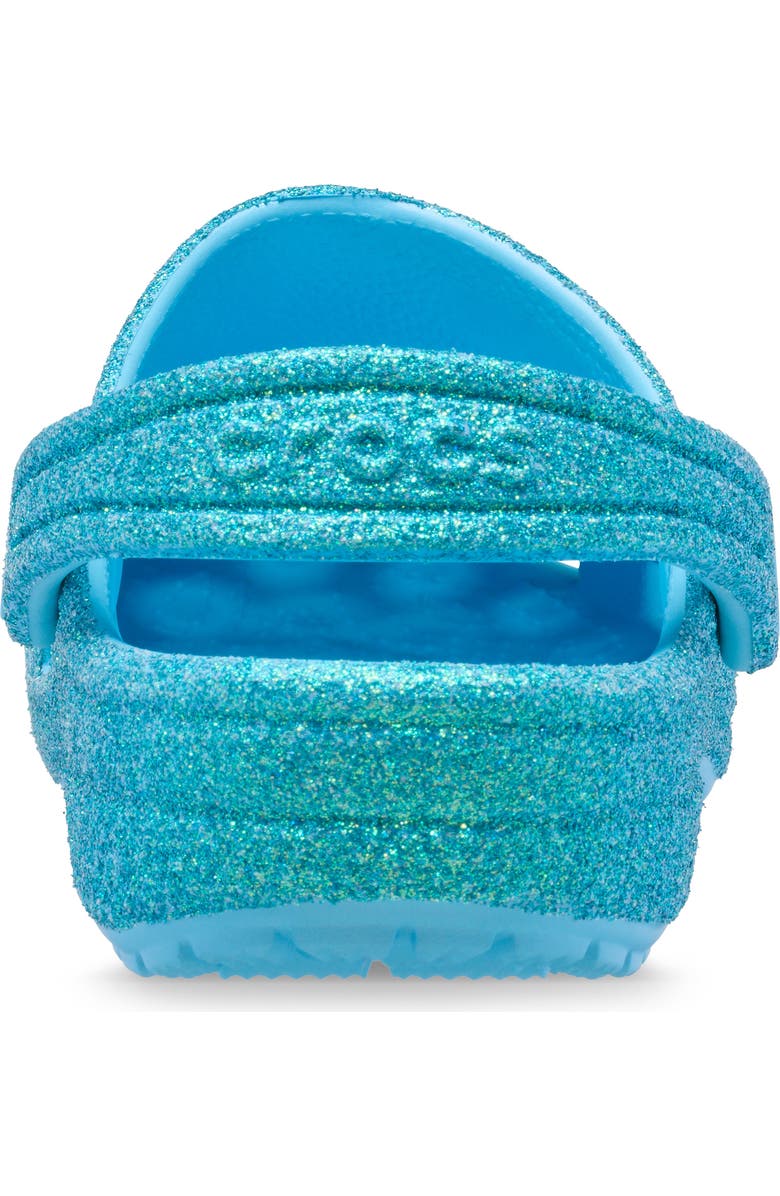 CROCS Kids' Classic Iridescent Glitter Clog, Alternate, color, Tgl