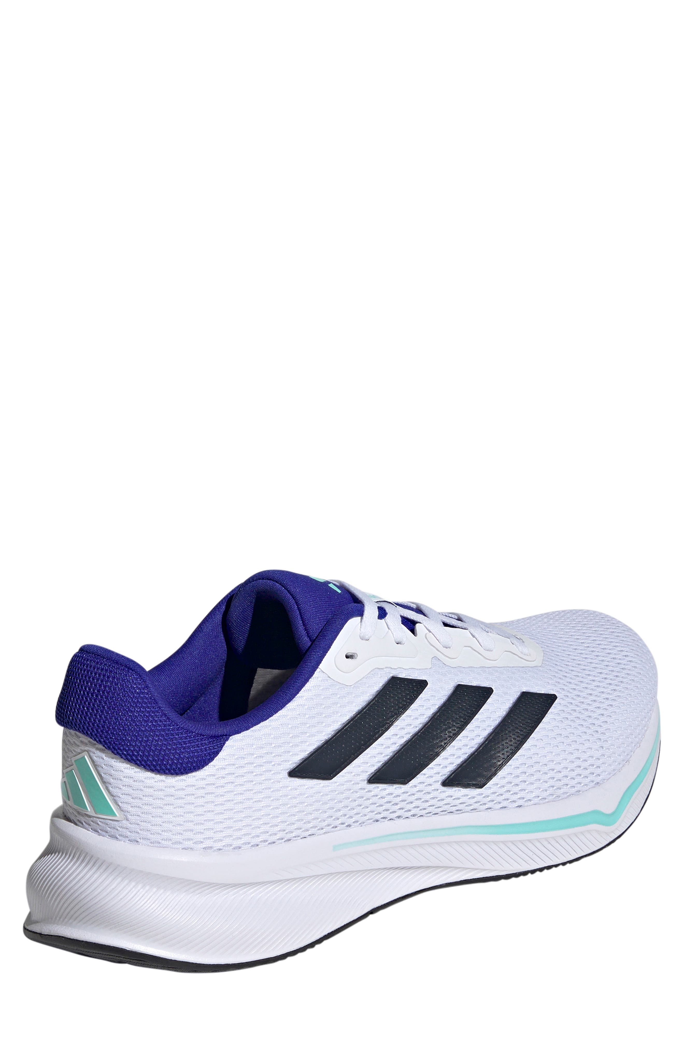 Response Sneaker, Alternate, color, WHITE/AURORA INK/FLASH AQUA
