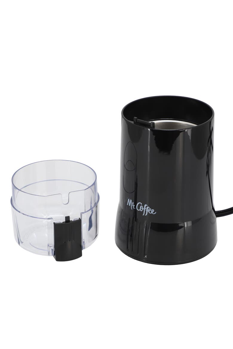 4-12 Cup Electric Coffee Grinder with Safety Switch, Alternate, color, Black