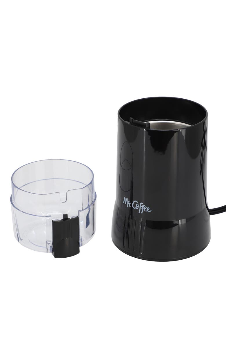 Mr. Coffee 4-12 Cup Electric Coffee Grinder with Safety Switch in Black, Alternate, color, Black
