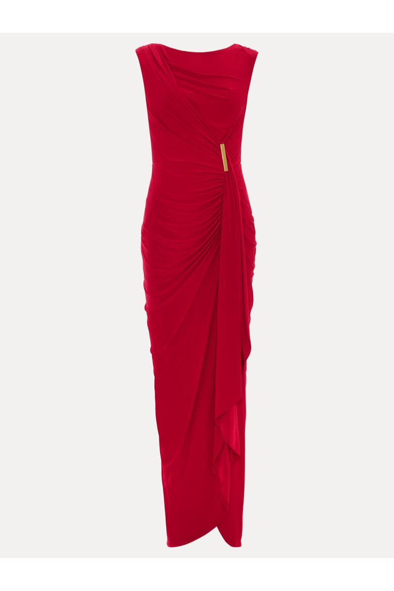 Donna Maxi Dress, Alternate, color, Red
