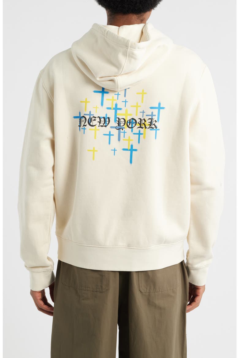 Dion Sand Old English Hoodie, Alternate, color, SAND OLD ENGLISH NY