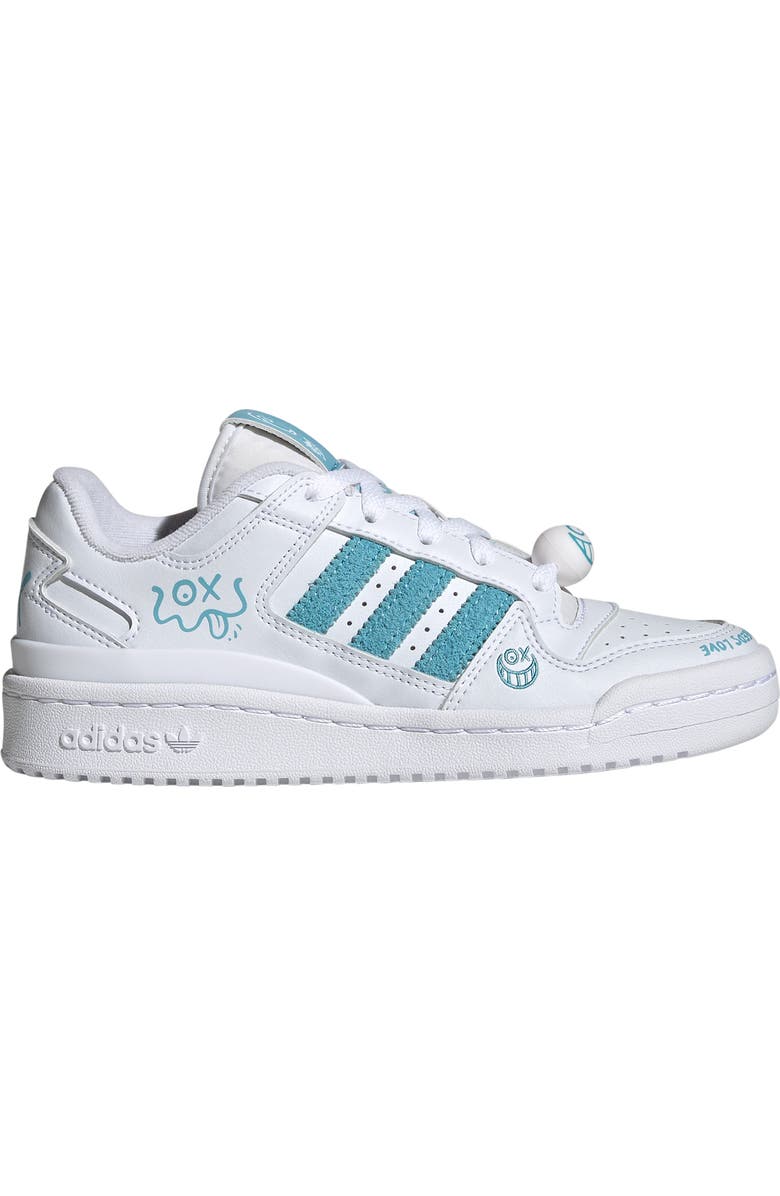 adidas x André Saraiva Kids' Forum Low Sneaker, Main, color,