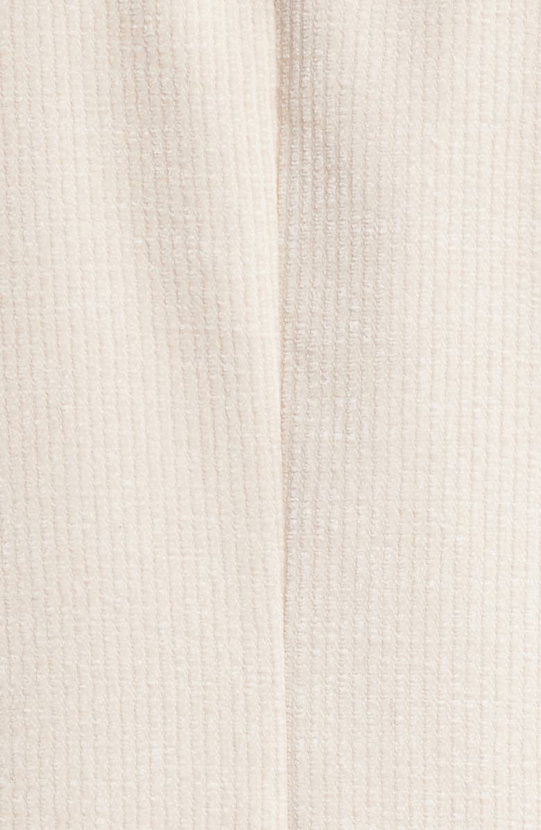 BOSS Janka Ribbed Jacket, Alternate, color, Soft Cream